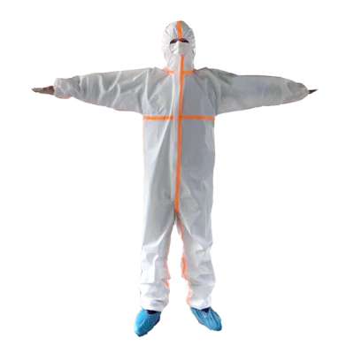 Quick Shipping High Quality Disposable Medical Protective Suit Protection Clothing