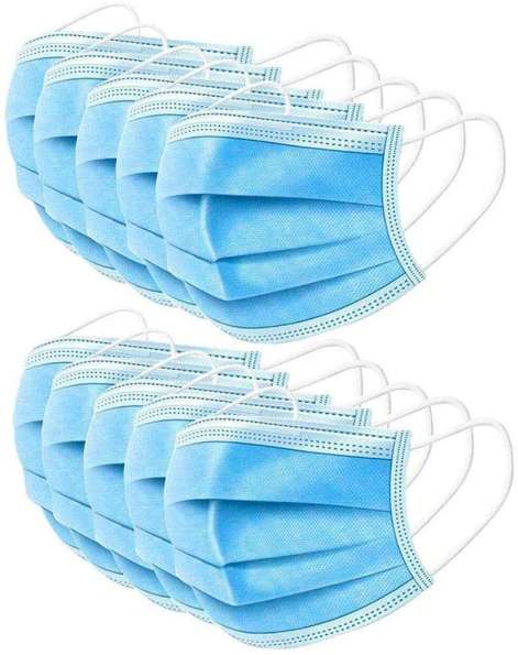 FDA CE  Disposable Face Mask - 3Ply Masks with Comfortable Earloop